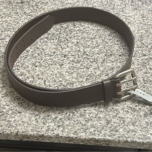 Danbury Dark Brown Leather Belt 1.25” Wide new Mens Size 42